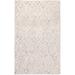 White 108 x 72 x 0.375 in Area Rug - Safavieh Ebony Wool Area Rug Wool | 108 H x 72 W x 0.375 D in | Wayfair EBN127B-6