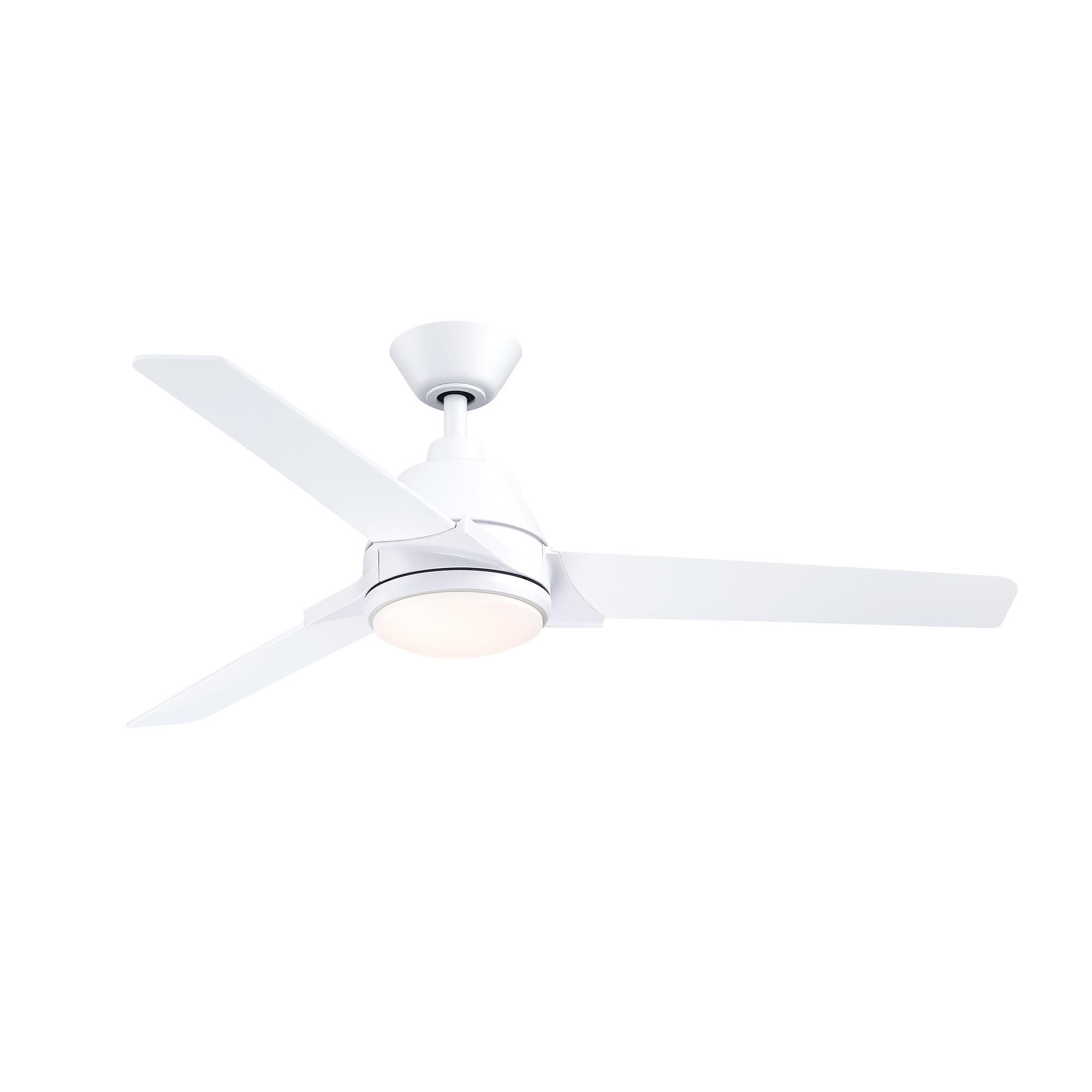 Fanimation Pyramid 52 Inch Ceiling Fan with Light Kit - FP8406MW