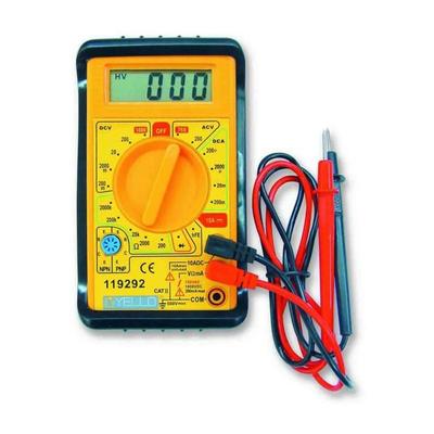 Digitalmultimeter spannungs-temperatur-messleitungen mit stromzange phasenprüfer