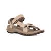 Sandale TEVA "Terra Fi Lite Suede", Gr. 37, grau (feather grau), Leder, Synthetik, sportlich, Schuhe