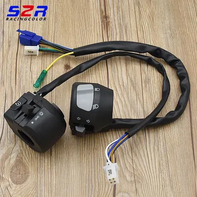 Motorcycle Handlebar Switch Controls Assy for YAMAHA YBR 125 YBR125 2002 - 2013 Control Turn Signal