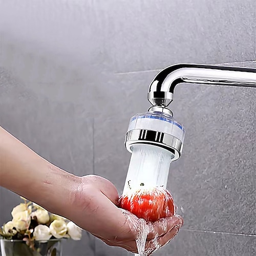 Wasserhahn Wasserreiniger Haushalt Küche Erweiterung Leitungswasser Filterdüse Blume Sprinkler Wasserhahn Spritzkopf