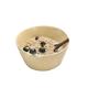 plate and bowl sets Ceramic Home Breakfast Bowl, Rice Bowl, Noodle Bowl, Cereal Bowl, Yogurt Bowl, Gift Small Wooden Spoon, Lightweight And Durable Cereal Bowl, Soup Bowl 13.8*6.4cm ( Size : Med