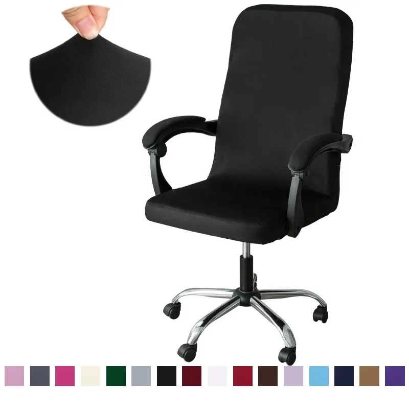 Coprisedia in Spandex elasticizzato per ufficio di dimensioni coprisedile per Computer antivegetativo coprisedia per ufficio rimovibile per Hotel di casa