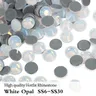 Limitata nel tempo di Promozione di Alta Qualità A + + Hotfix Strass White Opal Pietra Ss6-ss30 Per