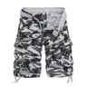 2024 New Us Size Camouflage Loose Cargo Shorts uomo Cool Summer Camo Short Pants Homme Cargo Short