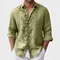 Camicia da uomo a 6 colori camicia da uomo stampata modello esplosione camicia a maniche lunghe con