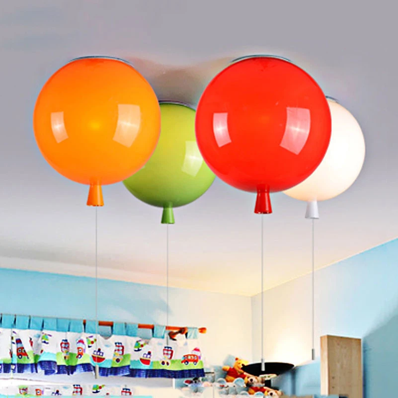 Mode Ballon Lampen Decke Lichter Bunte Baby Kind Zimmer Lampe Esszimmer Schlafzimmer Nacht Aisle Balkon Licht Lamparas