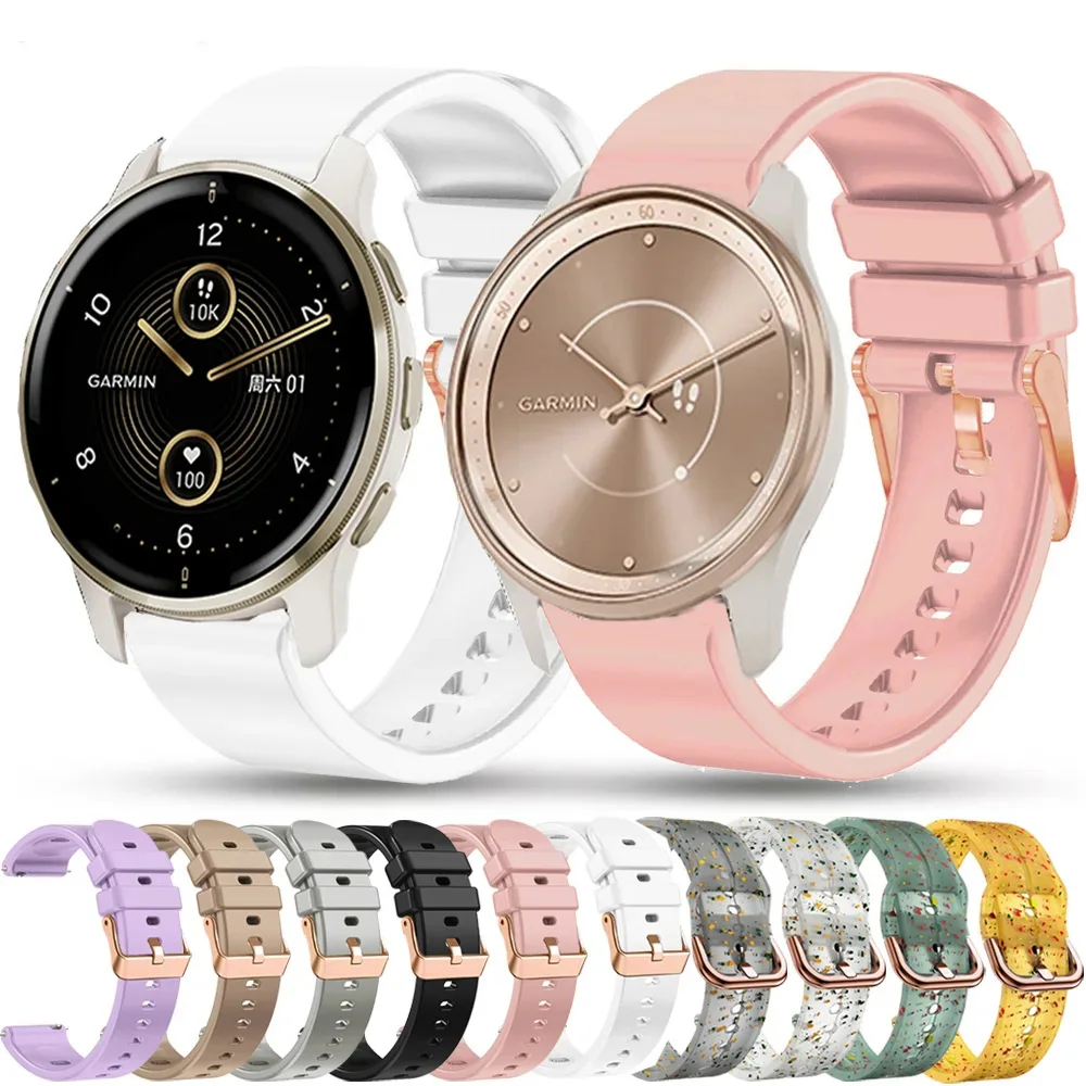 Neues 20 mm Roségold-Schnallenarmband für Xiaomi Huami Amazfit GTS 3 2 4 Mini 2e Smart Watch Band Amazfit Bip 3 Pro GTR 42 mm Armband Image