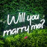 Werden Sie mich heiraten Leucht reklame benutzer definierte Hochzeit heiraten LED Licht Geständnis