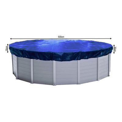 Abdeckplane Pool Rund Planenmaß 560 cm Passend für Poolgröße 460-500cm Winterabdeckplane Image