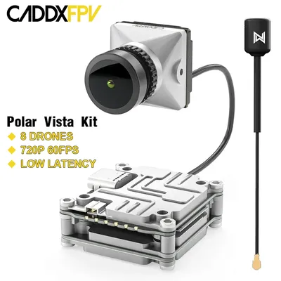 CADDX Polar Vista Kit Starlight Digital FPV HD Camera System 16:9 720p 60fps FOV 162 for FPV RC