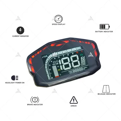 Sales Clearance! New Adjustable DKD LIN CAN-BUS Communication Optional Electric Scooter LCD