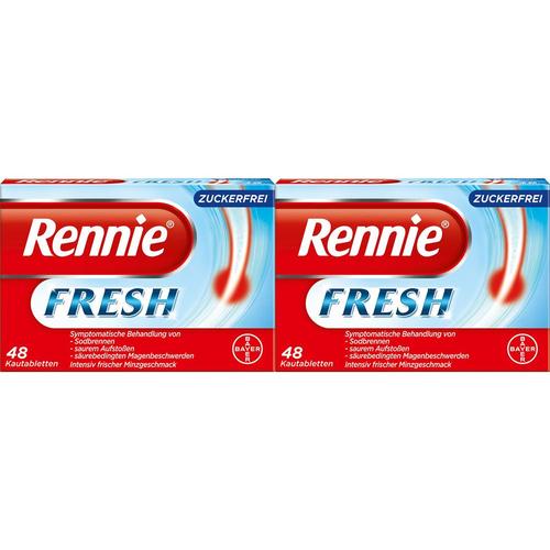 Rennie Fresh Kautabletten Doppelpack 2x48 St