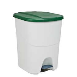 DENOX Treteimer Pedalbin Ecological 40 Liter. Grüne Farbe. Image