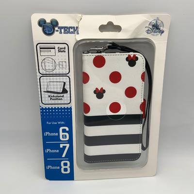 Disney Accessories | Disney Parks D-Tech Minnie Mouse Iphone Case Iphone 6s/7/8 Sealed! | Color: Red/White | Size: Os