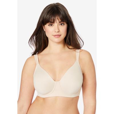 Plus Size Women's Brigitte Seamless Underwire T-shirt Bra 5028 by Leading Lady in Sand (Size 44 DD)