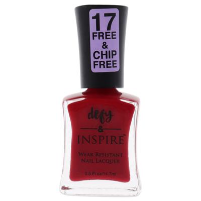 Wear Resistant Nail Lacquer - 220 The Final Rose by Defy and Inspire for Women - 0.5 oz Nail Polish