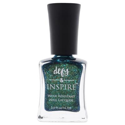 Wear Resistant Nail Lacquer - 519 Bright Eeyes by Defy and Inspire for Women - 0.5 oz Nail Polish