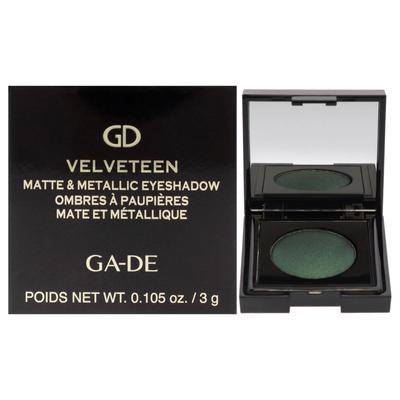 Velveteen Matte and Metallic Eyeshadow - 205 Greenway by GA-DE for Women - 0.105 oz Eye Shadow