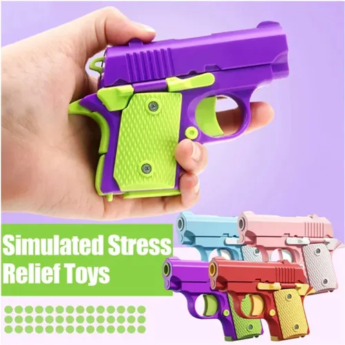Mini 1911 Kinder Spielzeug pistole 3D-Druck zappeln für Kinder Erwachsene Stress abbau Spielzeug