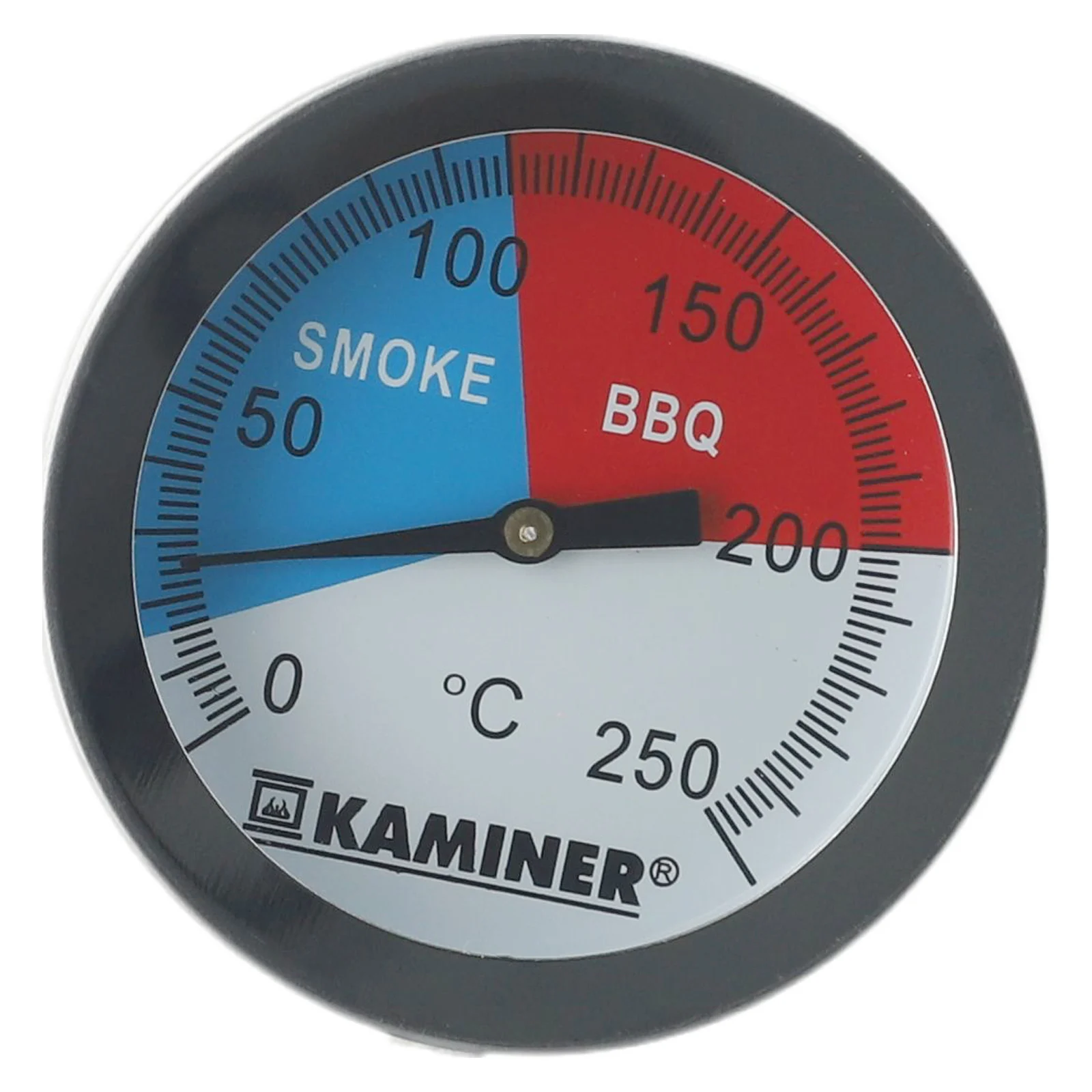 1pc BBQ Grill Thermometer Edelstahl Analog Smoker Gasgrill Räucherofen Einbau Deckel Edelstahl Hause Grill Zubehör Image
