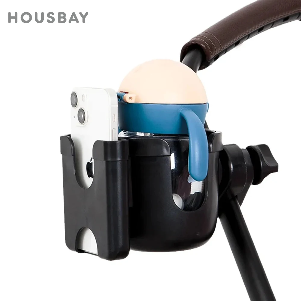 Kinderwagen Getränke halter Telefon Unterstützung Universal Baby Flaschen halter für Kinderwagen Kinderwagen Ausflug Reise Babi Kinderwagen Zubehör Image