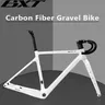 Freno a disco Carbon Gravel Bike Frame 700C/27.5er Max Use 47C/2.1 pneumatico Full Carbon Gravel