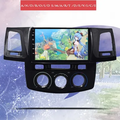 Autoradio pour Toyota Hilux 2005-2015 écran IPS 2.5D de 9 pouces lecteur de musique DVD