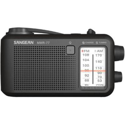 Sangean - MMR-77 Outdoorradio ukw, mw Notfallradio Handkurbel, spritzwassergeschützt, Taschenlampe, Image