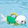 gilet de sauvetage pour chien, gilet de sauvetage pour chien ripstop gilet de sauvetage réglable pour chien avec une forte flottabilité et une poignée de sauvetage durable sauveteur de chiot pour