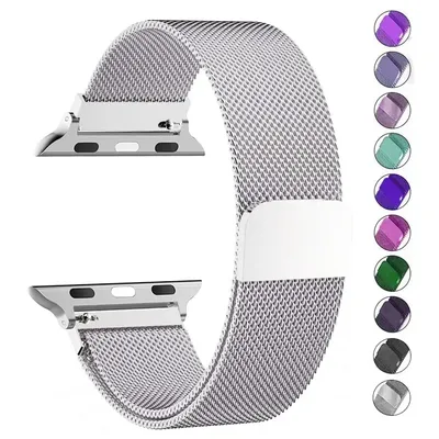 Magnetic Strap for Apple Watch bands 44mm 40mm 49mm 45mm 41mm 42mm 38mm 45 mm Metal bracelet iwatch
