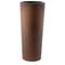Teraplast - Vaso moderno Cilindro Schio Cono Essential in plastica da giardino per fiori e piante.