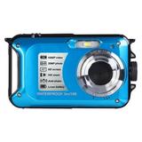Summer Savings! Outoloxit 30 Megapixel HD Digital Camera 2.7inch IPS Screen Take Pictures and Videos. and Antishake 16X Digital Zoom Intelligent Focusing Cameras Blue