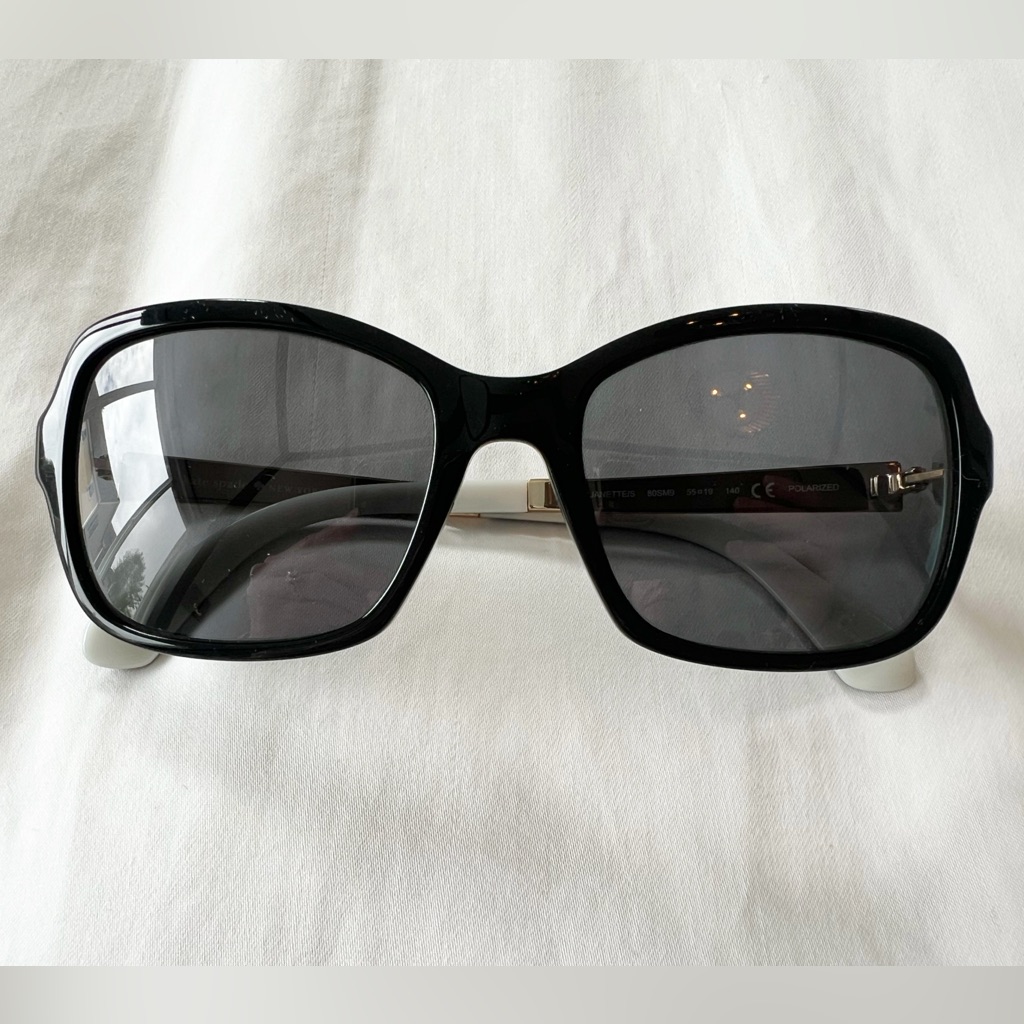 Kate Spade Accessories | Kate Spade Sunglasses, Black Sunglasses, Great Shape, Designer Sunglasses | Color: Black/Gold | Size: Os