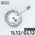 Mouvement à quartz automatique japonais date authentique à 3/6 accessoires de montre 3 aiguilles