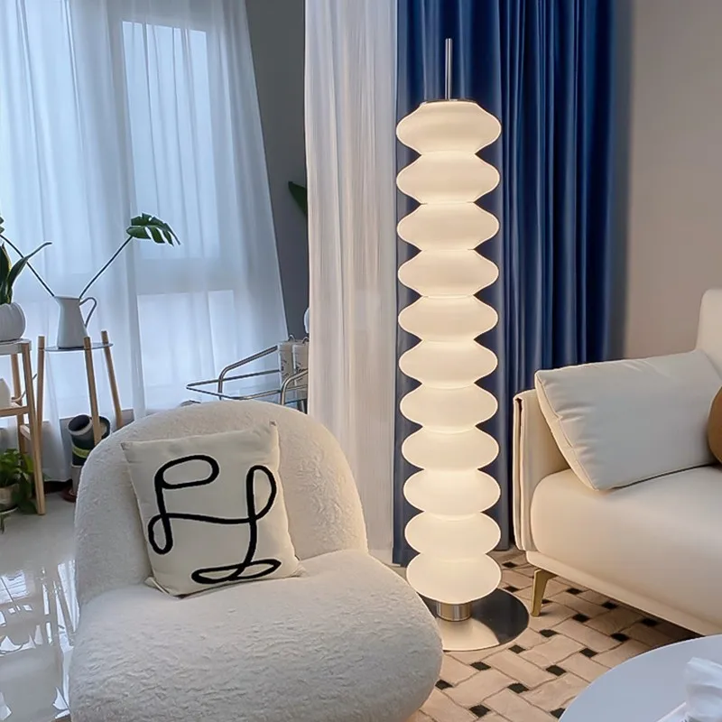 Kreative LED-Ecke Stehlampe dänische Designer Zucker Kürbis Schleif lampe für Wohnzimmer Schlafzimmer Shop nordische Nachttisch Stehlampe