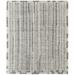 Gray/White 66 x 42 x 0.71 in Area Rug - Hokku Designs Rectangle Jalaycia Wool Area Rug Wool | 66 H x 42 W x 0.71 D in | Wayfair