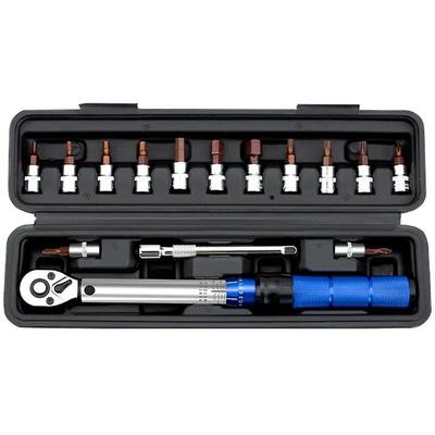 Woosien - 1/4 zoll Drehmomentschlüssel Set Mit Schraubendreher Bits 2-24 Nm Fahrrad Image