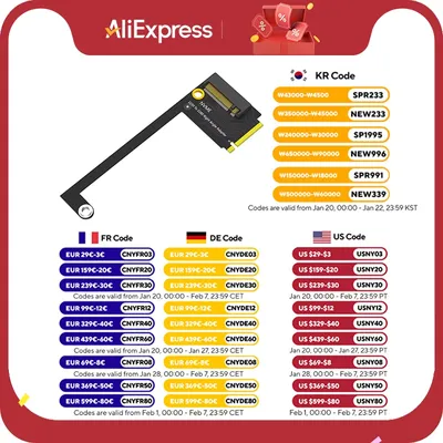 For Rog Ally Handheld Conversion 2230 to 2280 SSD Hard Drive Expansion Board NVME M-Key M.2 PCIE