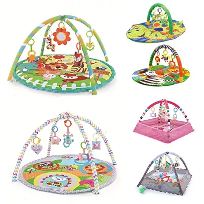 Educational Fitness Frame For Children Play Mat Rack Crawling Blanket Infant Play Rug Gift Kids