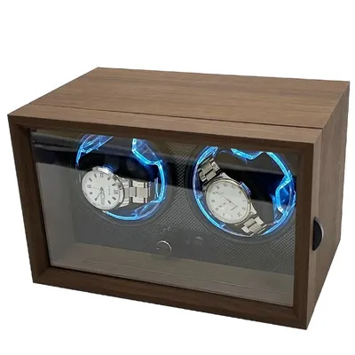 Watch Winder Usb Powered for Automatic Watches Mechanical Watches Rotator Holder Wood Case Winding
