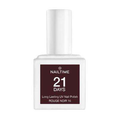 NAILTIME 21 Days UV Nail Polish 16-Rouge Noir 8 ml Image