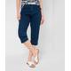 5-Pocket-Jeans RAPHAELA BY BRAX "Style CORRY CAPRI" Gr. 40K (20), Kurzgrößen, blau Damen Jeans 5-Pocket-Jeans