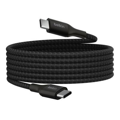 BELKIN USB-Kabel "BOOST CHARGE 240W USB-C auf USB-C Kabel, 2m", schwarz, 200cm, Kabel