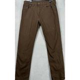 Levi's Jeans | Levis 502 Jeans Mens 36x34 Brown Regular Fit Tapered White Tab 5 Pockets Denim | Color: Brown | Size: 36
