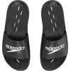 Badesandale SPEEDO, Gr. 38, schwarz, Obermaterial: 100% EVA, unifarben, sportlich, Schuhe Badelatschen Pantolette