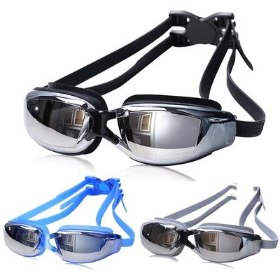 Waterproof Non-fog Hd Swimming Goggles Swim Glasses Uv Protection Adjustable Strip