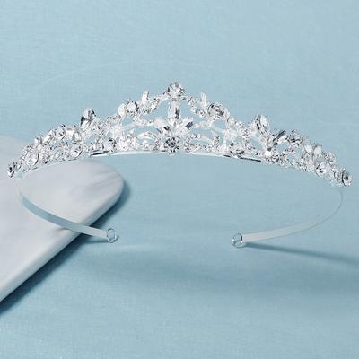 Rhinestone Branch Crown Headband Party Favor Decorations Princess Tiara Birthday Cosplay Costumes Hair Accessories For Girls