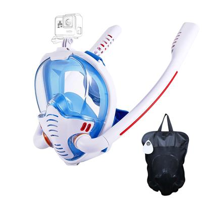 Full Face Snorkel Mask With New Breathing System, ...